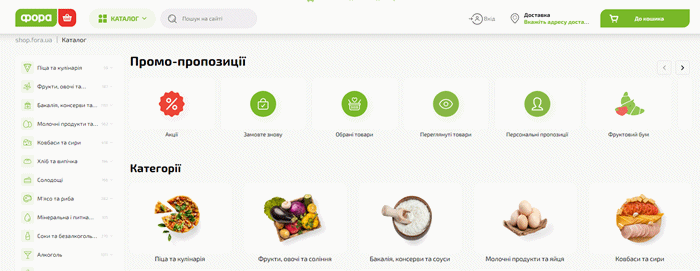 Каталог Фора