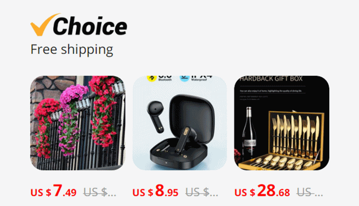 Choice Аліекспрес знижки до 50%